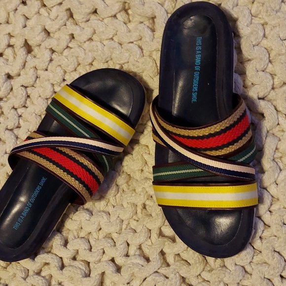Super cool Band of Outsiders slides, 7, 7.5 GPC! - Picture 6 of 9